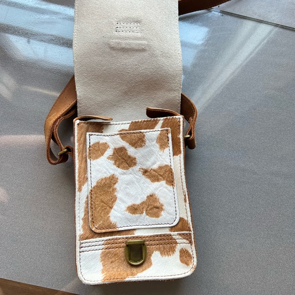 Dr. Martens Leather Cowhide Crossbody Bag - Picture 5 of 6